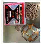 Зірки трансмісії (пара) Delta 428-14T + 428-41T (+ланцюг 136L) FUKUMERU VDK Киев