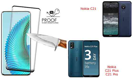 Захисне скло HyperGlass Pro для Nokia C21, C21 Plus, C21 Pro – максимальна чутливість та захист Київ