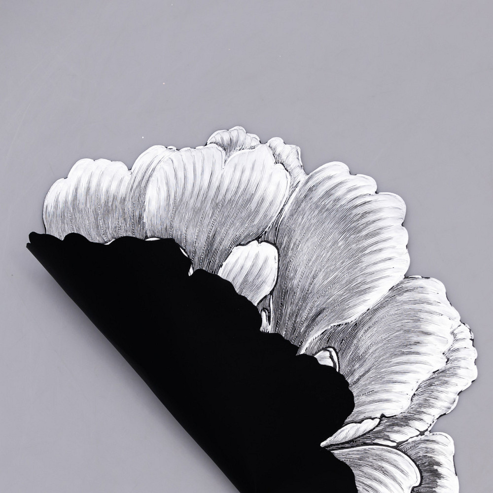 Yiwu Килимок для сервірування столу Sakura 38 см срібло HP-36327-11G Коломыя - изображение 2