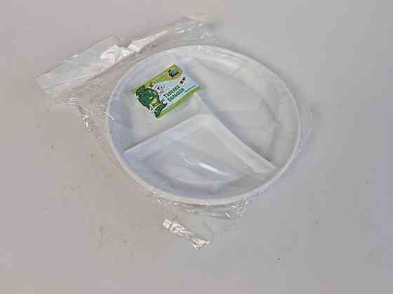 Тарілка велика 3 секції (10шт) ТМ "Супер торба" Харків