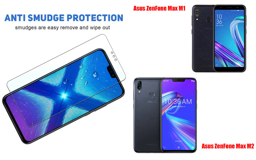 Защитное стекло NeoGlass для Asus ZenFone Max M1, Max M2 – ультрапрозрачное и устойчивое Киев - изображение 3