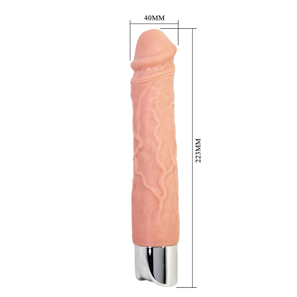 Реалістичний вібратор Pretty Love — Osric Pro Realistic Vibrating Dildo, BW-500081DC Sex Aura Київ - фото 7