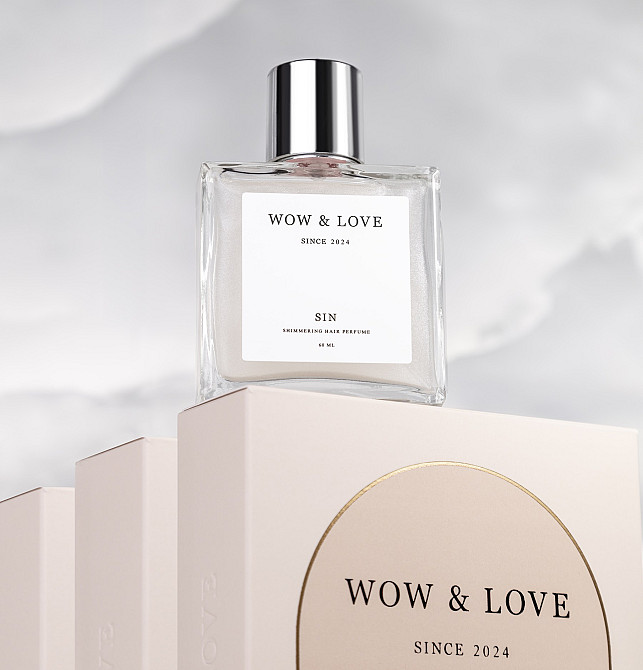 Парфюм-блеск для волос с шимером SIN WOW&LOVE 60 мл Киев - изображение 2