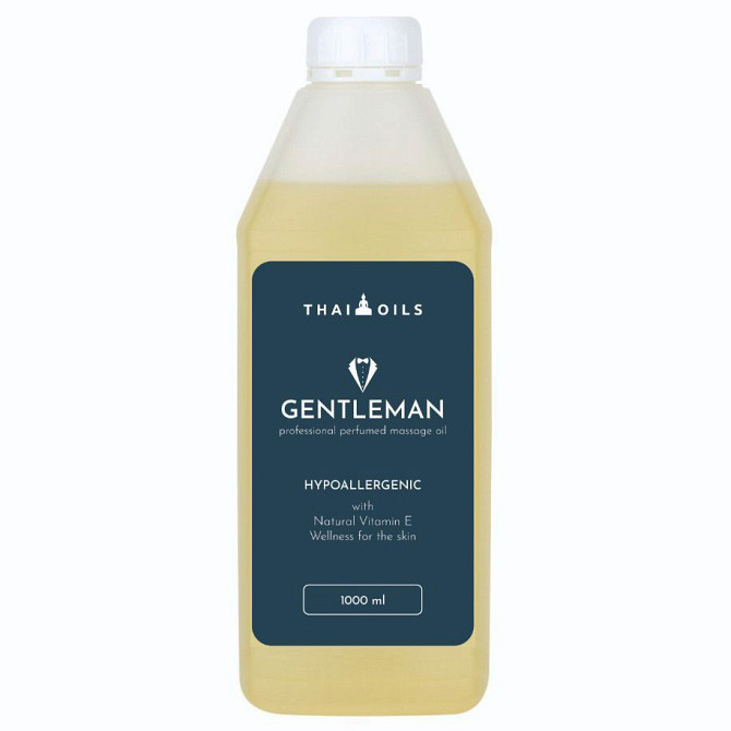 Професійна масажна олія «Gentleman» 1000 ml для масажу Київ - фото 1