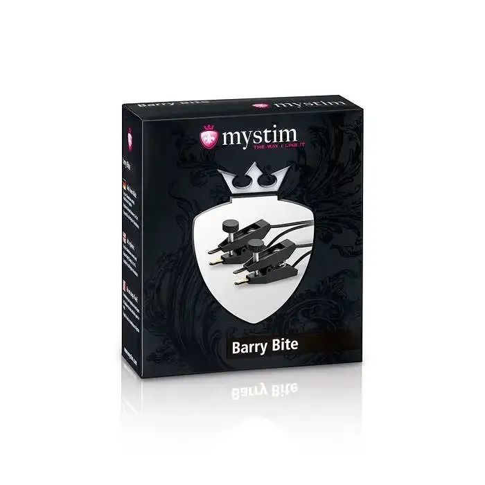Затискачі для сосків Mystim Barry Bite для електростимуляції, з гвинтовим регулюванням Львів - фото 3