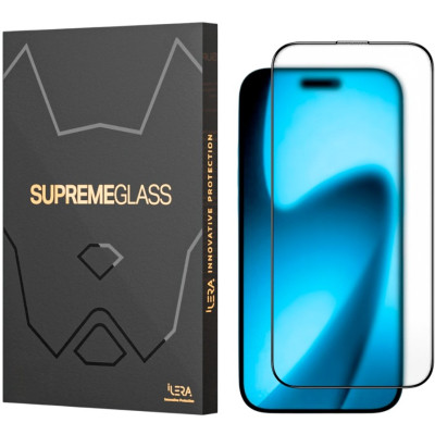 Стекло защитное iLera FrostedGlass 2.0 iPhone 17 Pro Max (ILFRGL17PRMX) Винница - изображение 1
