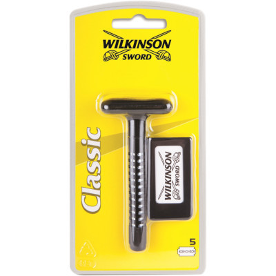 Бритва Wilkinson Sword Classic Double Edge Razor + 5 сменных лезвий (4027800015504) Винница - изображение 1