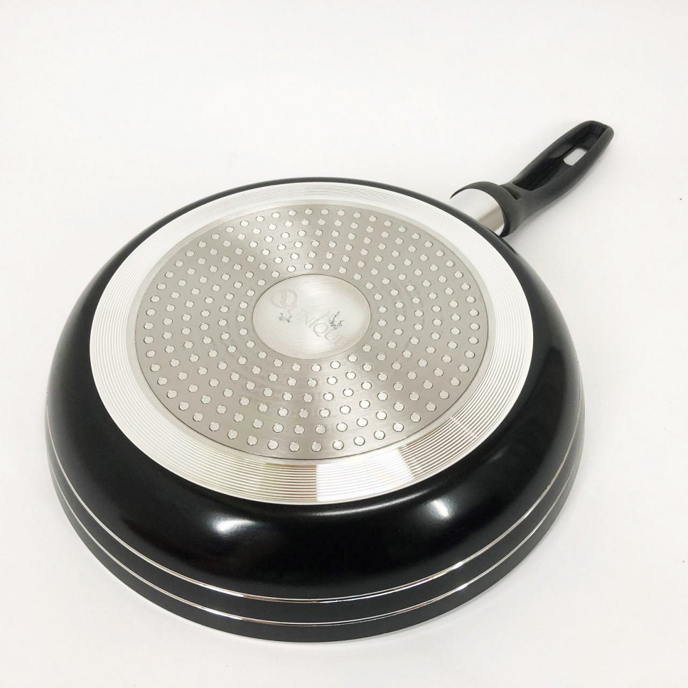 Сковорода з ручкою алюміній, Зручна сковорода для дому Зручна для щоденного використання HS-38 Львів - фото 4