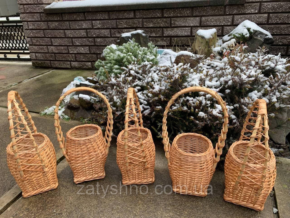Корзина из лозы под литровую банку на выбор Киев - изображение 6