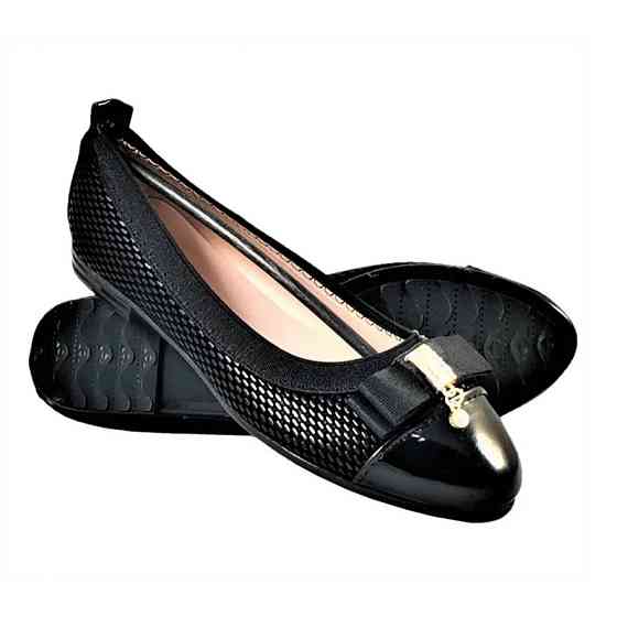 Жіночі Балетки Чорні Мокасини Туфлі (розміри: 36,37,38,39,40) — 6 Дніпро