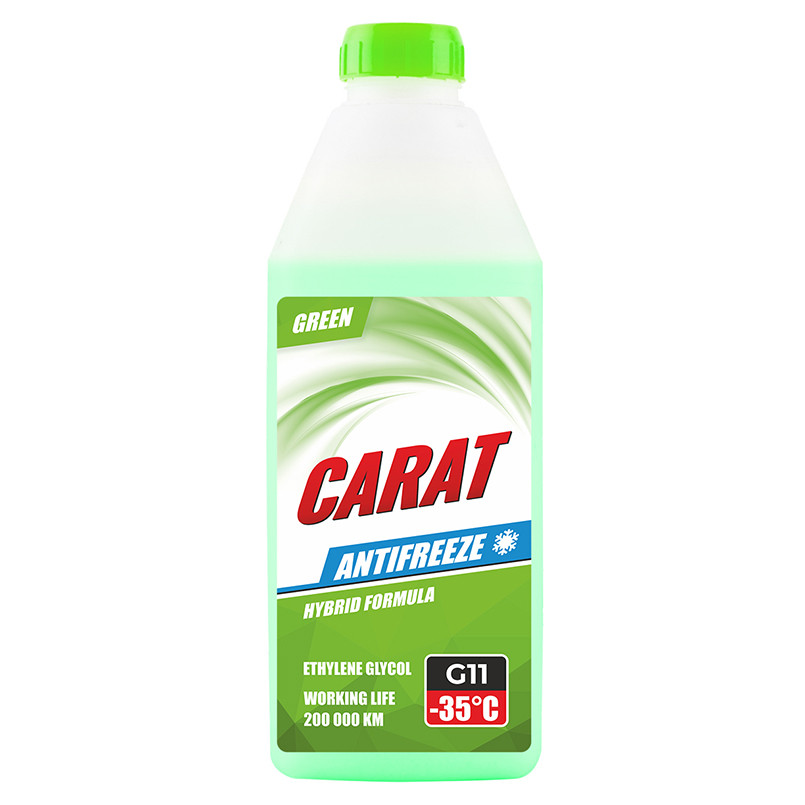 Антифриз Carat Green G11 зелений готовий 900г Львів - фото 1