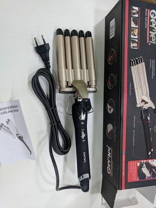 Плойка з 5 щипцями Gemei GM 2933 Вінниця - фото 1