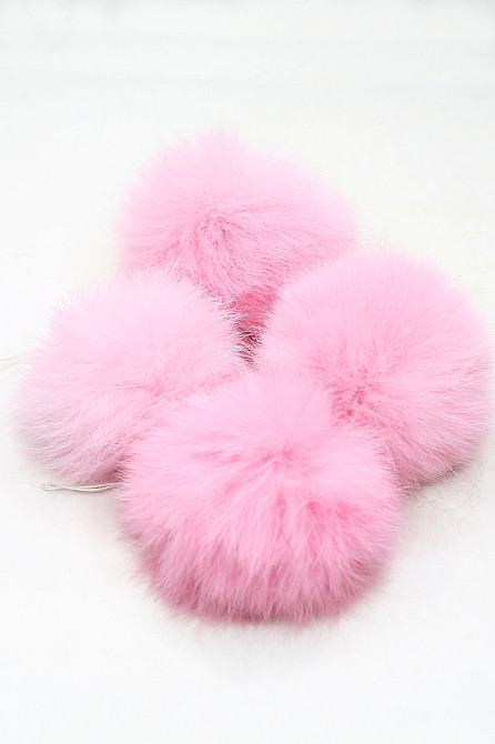 Помпон из меха кролика разные цвета Харьков - изображение 2