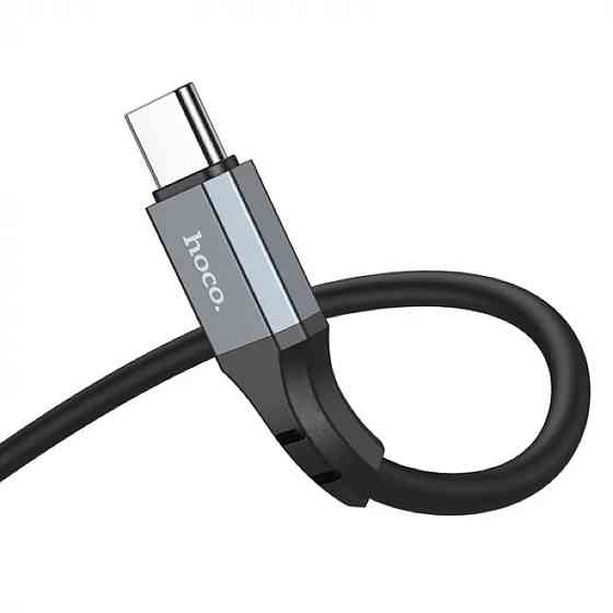 Кабель HOCO X92 Honest silicone charging data cable for Type-C(L=3M) Black Киев