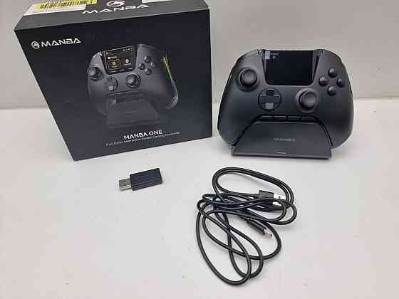 Безпровідний геймпад Manba One з дисплеєм, RGB-підсвіткою та док-станцією Луцк