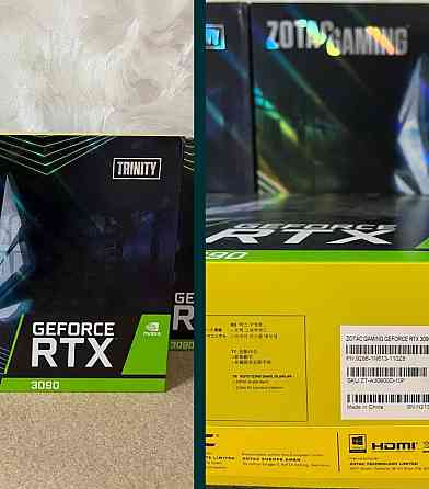 Видеокарта: Zotac GAMING GeForce RTX 3090 Trinity 24Gb. Киев