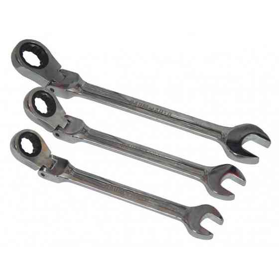 Ключ комбінований тріскачка з шарніром 17мм Одеса