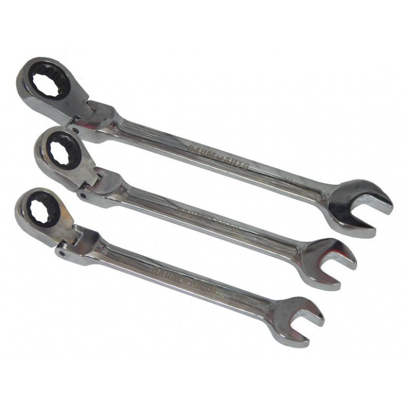 Ключ комбінований тріскачка з шарніром 17мм Одеса - фото 1