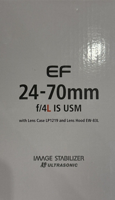 Универсальный объектив Canon EF 24-70mm f/4L IS USM. Харьков - изображение 5