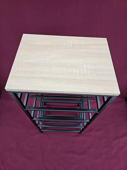 Полиця LOFT лофт 40 см етажерка для взуття (M-100) Київ - фото 4