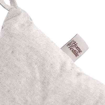 Подушка на стілець Ardesto Oliver, 40х40 см, 100% бавовна, нап-ч: 50% холоф, 50% пп, сірий світлий (ART02OL) Вінниця