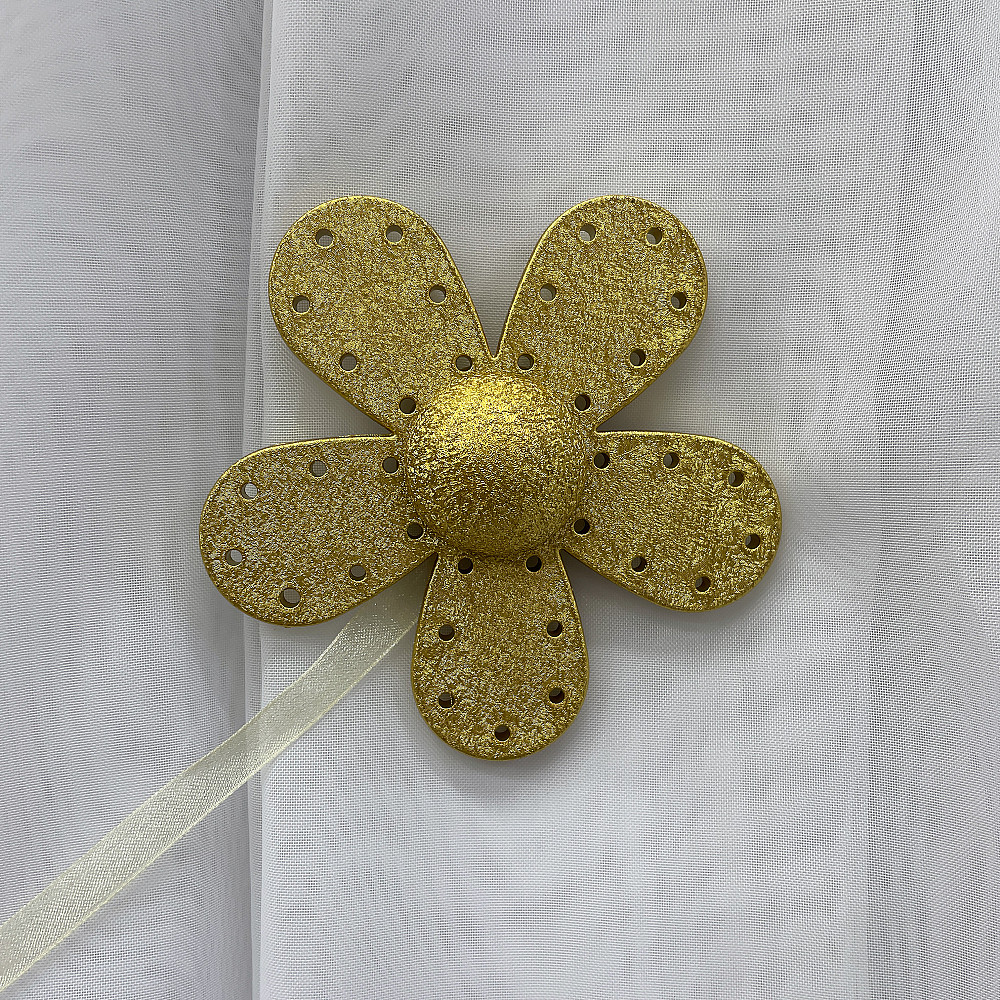 Магніти для штор і гардин Ханна набір 2 шт Злотистий (81-166) Київ - фото 4