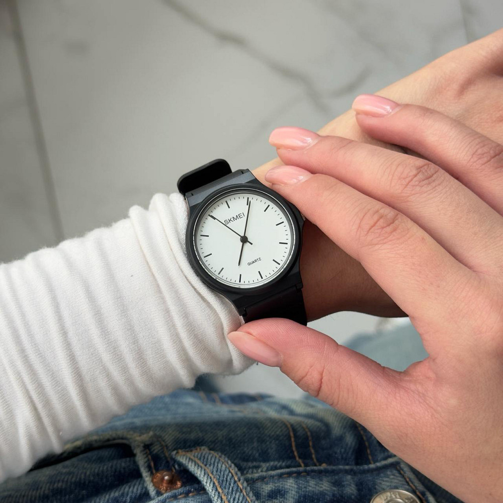 Skmei 1419BKWT Black White Киев - изображение 5