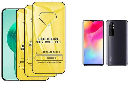 Захисне скло DefenzoGlass для Xiaomi Mi Note 10 Lite – подвійна міцність Київ