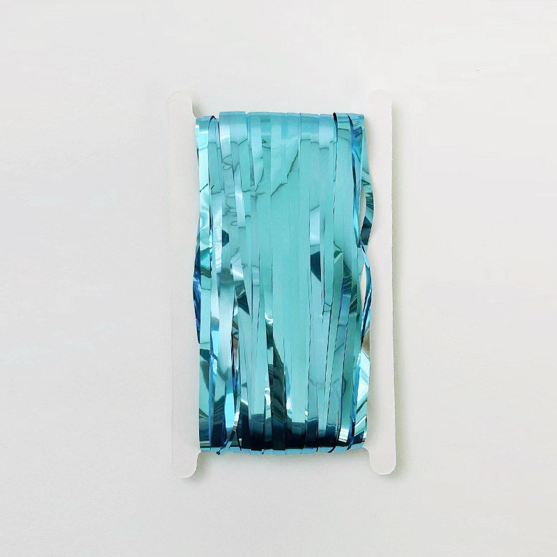 Дождик для фотозоны длинный 4 м на 1 м голубой Киев - изображение 4