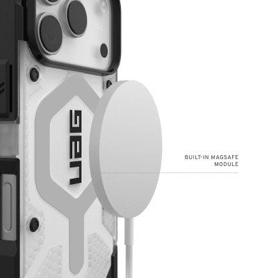 Чохол до мобільного телефона UAG Pathfinder Clear MagSafe iPhone 17 Pro Ice/Silver (114551114333) Вінниця - фото 2