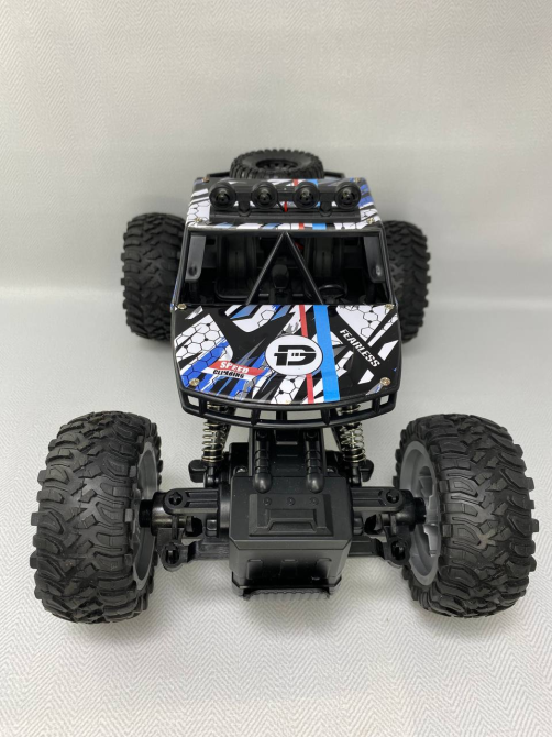 Б/у RC краулер DEERC DE45 1:14, 4WD, 2 двигателя, металлический кузов, LED-фары, 2 АКБ 1200 мА·ч Киев - изображение 5