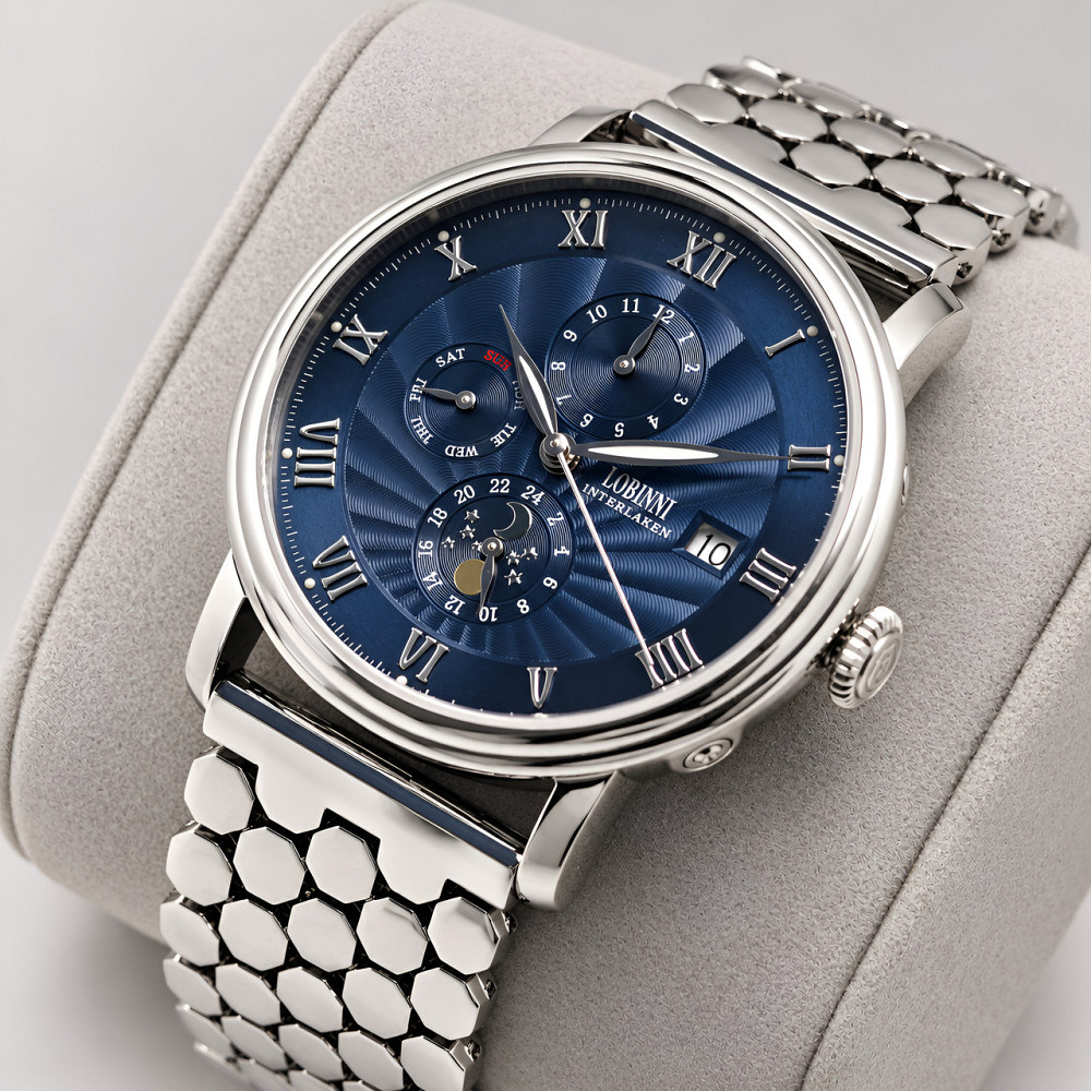 Lobinni Millionare Exclusive Silver, 2 ремінці Київ - фото 1