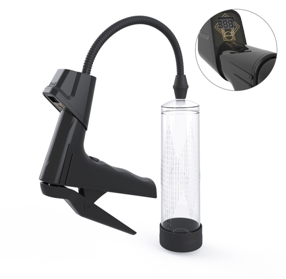Вакуумна помпа - Manual Pump with digital display Sex Aura Київ - фото 1