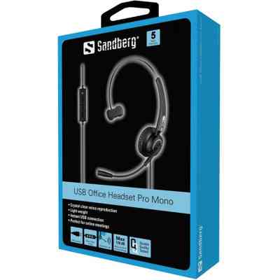 Наушники Sandberg USB Office Headset Pro Mono (126-14) Винница