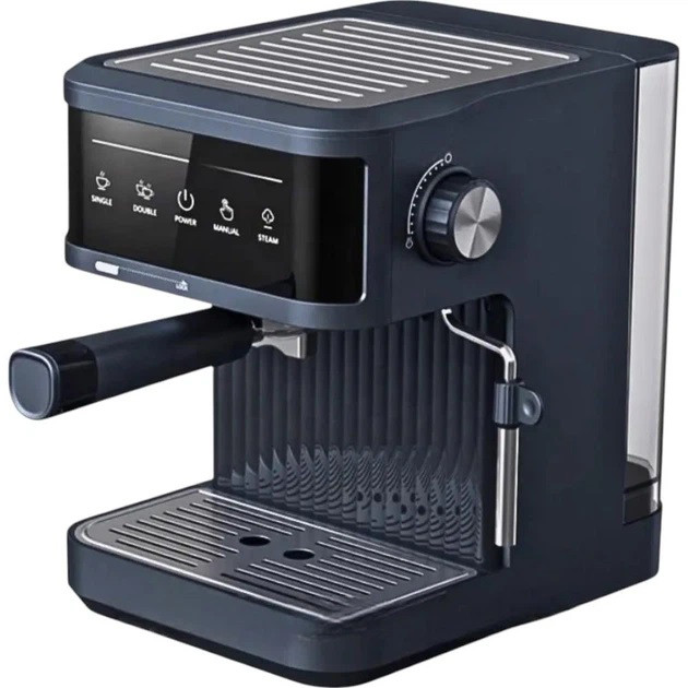 Рожковая кофеварка Crownberg CB-1571 1200Вт кухонная кофемашина с резервуаром 1.8л и сенсорным дисплеем UC-39 Львов - изображение 1