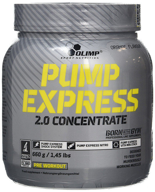 Передтренувальний комплекс Olimp Pump Express 2.0 concentrate (апельсин) 660 g Луцьк - фото 1