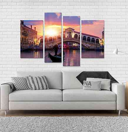 Модульна картина Венеція Art-139_4 Київ