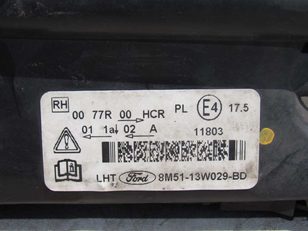 Фара права Ford Focus 2008-2011 Ковель - фото 7