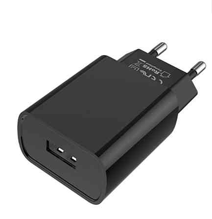 Мережевий зарядний пристрій BOROFONE BA20A Sharp single port charger, колір чорний BA20AB Одеса