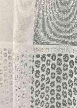 Тюль жаккард цвет молочный 2020т Киев