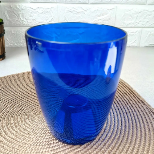 Вазон Орхідея 15*17см синій прозорий Алеана Житомир