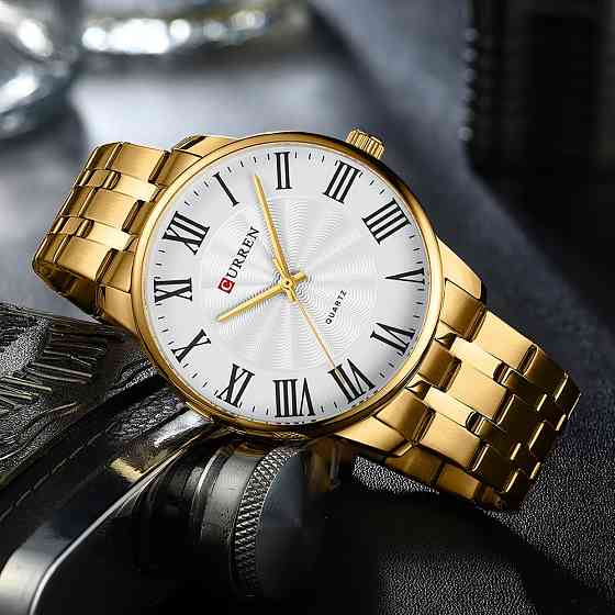 Curren 8422 Gold-White SBR Київ