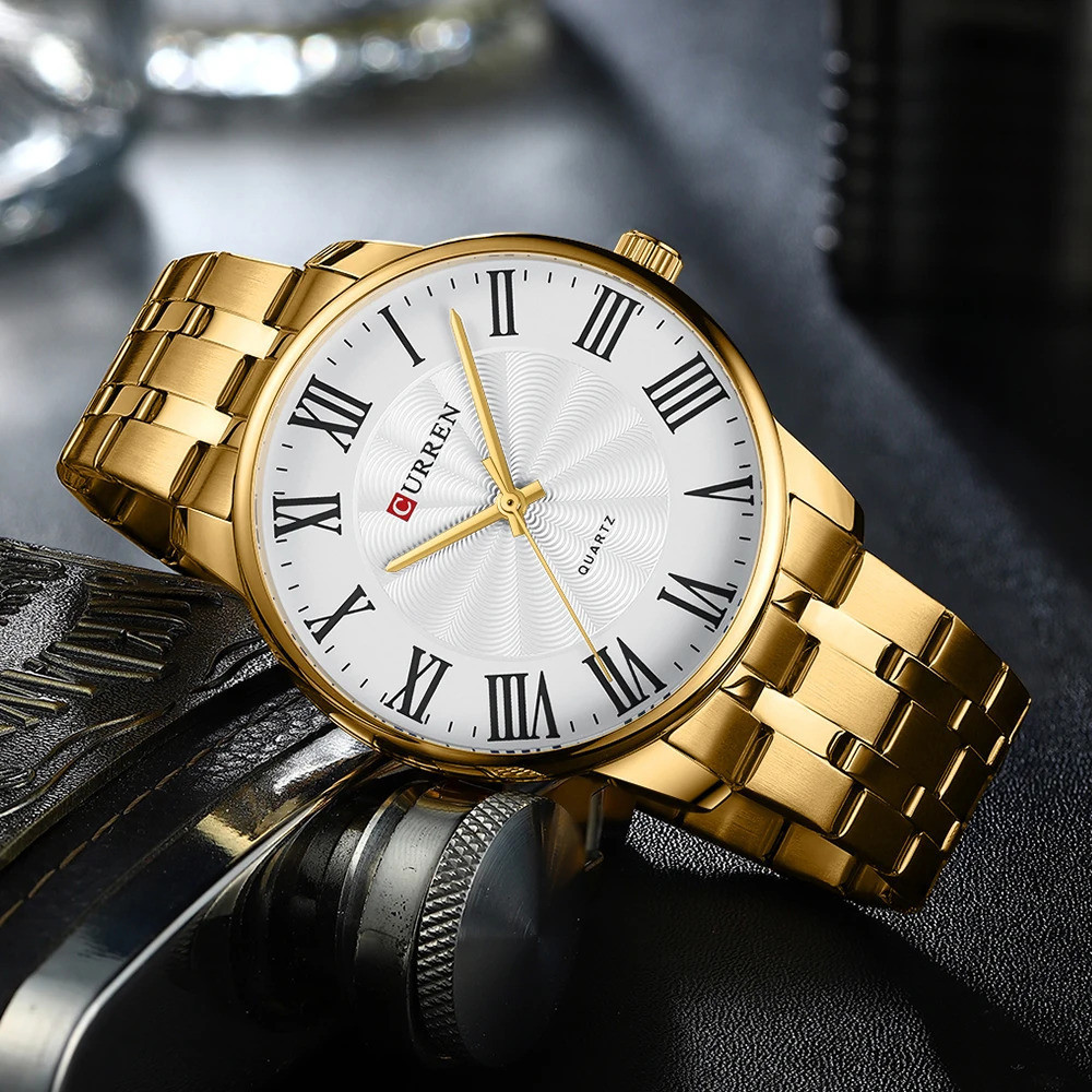 Curren 8422 Gold-White SBR Київ - фото 4