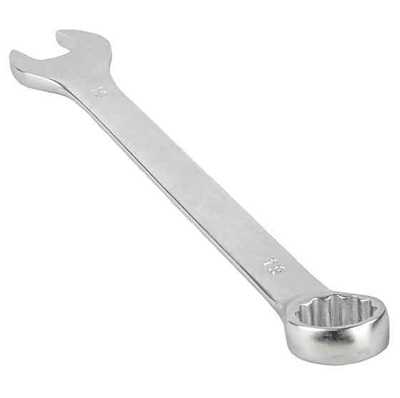 Ключ рожково-накидный 18мм CrV GRAD (6020635) Ровно