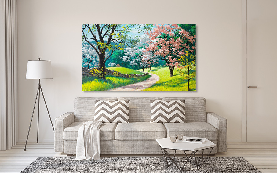 Картина холст в гостиную / спальню Природа  MLP_83 80х160см Киев - изображение 2