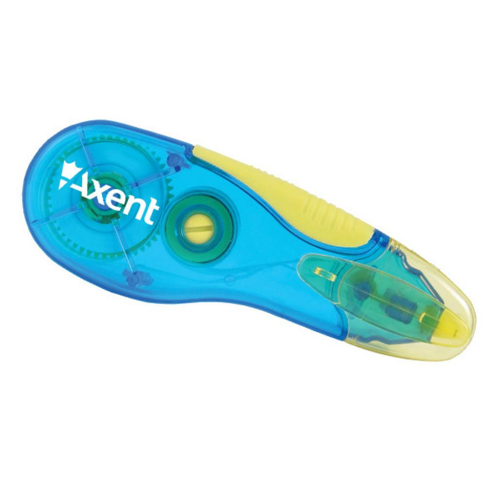 Корректор Axent tape 5мм * 5м, blue-yellow (7006-01-А) Винница - изображение 1