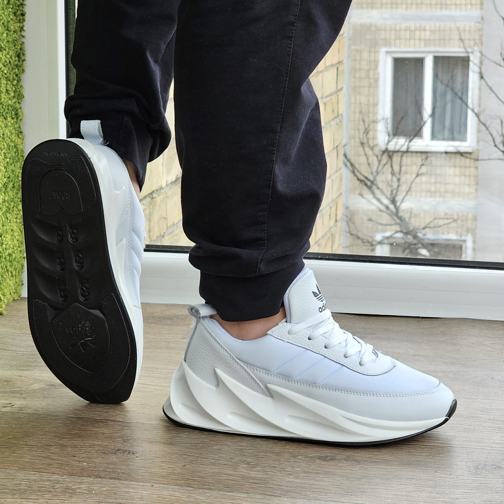 Кроссовки Adidas $harks Женские Адидас Белые Акулы (размеры: 36,37,39) Днепр - изображение 10