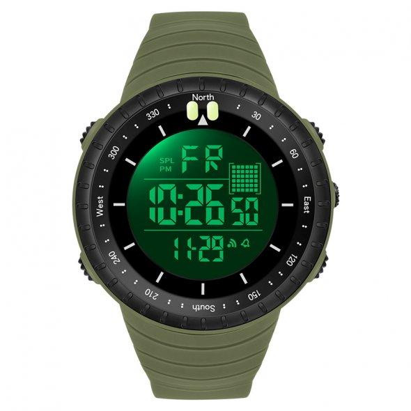 Водостойкие тактические кварцевые часы Sanda Bike Green Винница - изображение 5