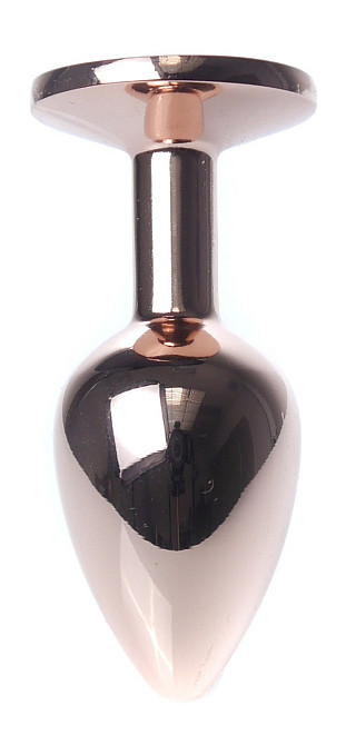 Анальная пробка Boss Series - Jewellery Red Gold PLUG Light Blue S, BS6400113 Sex Aura Киев - изображение 6
