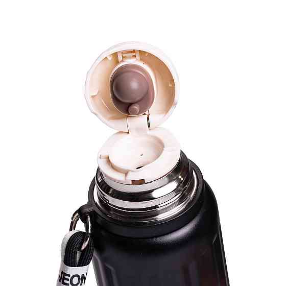 Термос Enjoy з нержавіючої сталі 600 мл чорний HP-14-9B Коломия